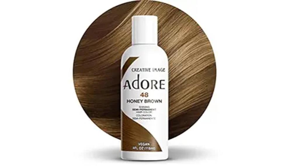 honey brown semi permanent