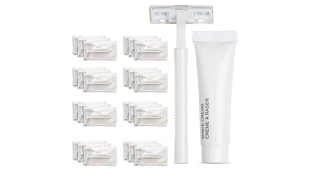 hotel shaving kit sachets