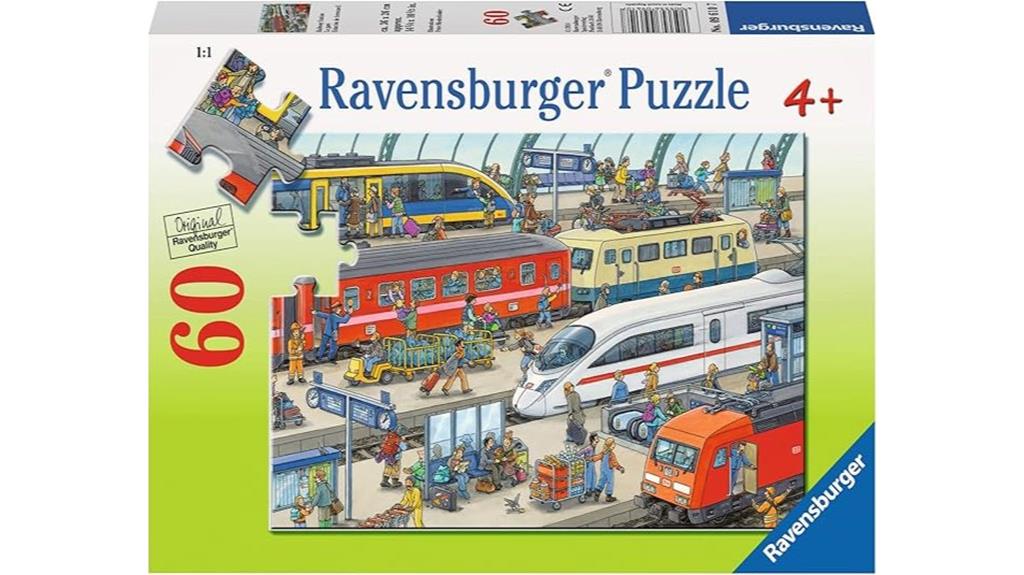 kids railway puzzle