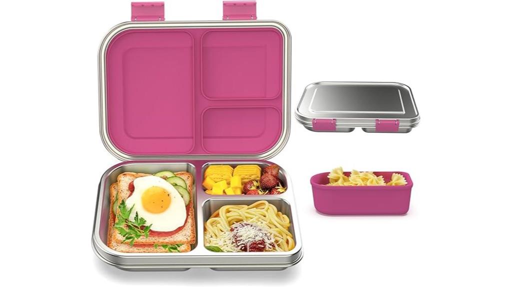 kids stainless steel lunchbox