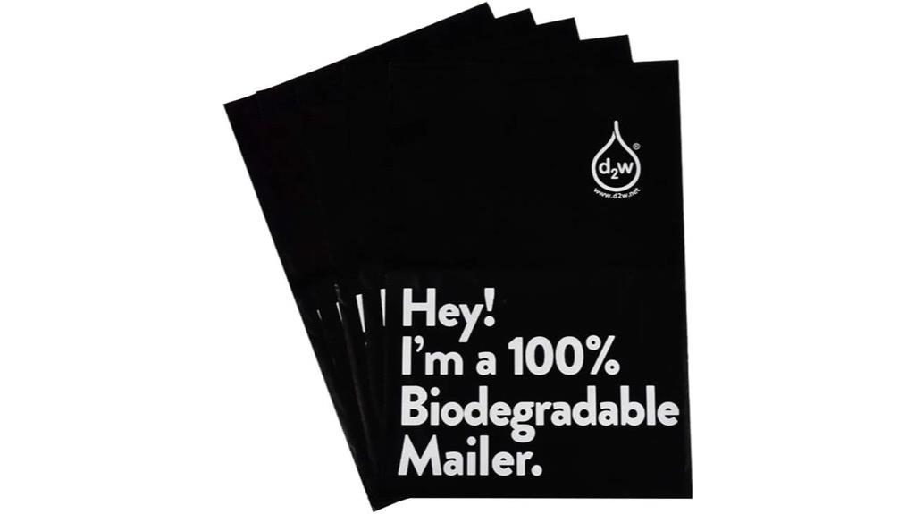 large biodegradable poly mailers