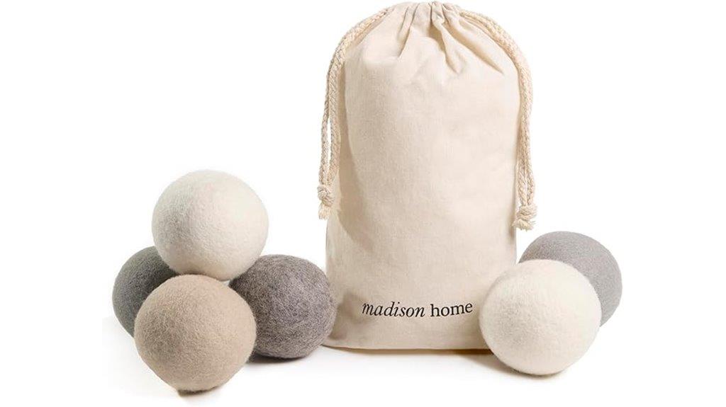 large wool dryer balls