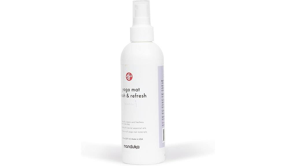 lavender scented yoga mat spray