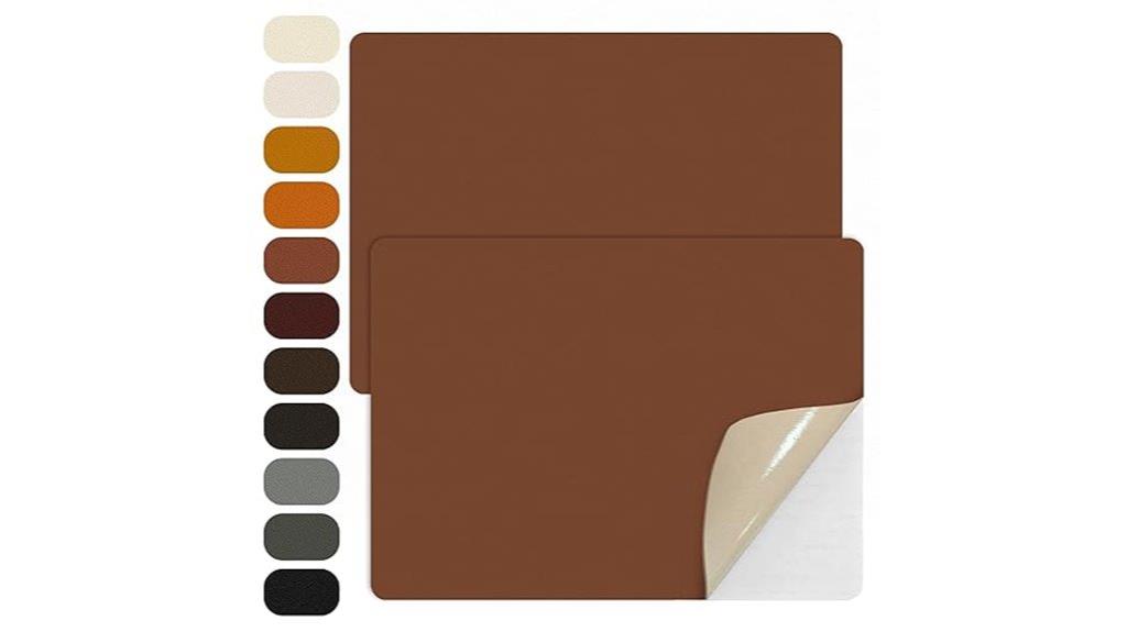 leather repair patches pack