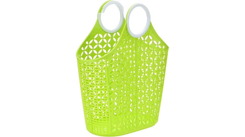 lime garden harvest basket