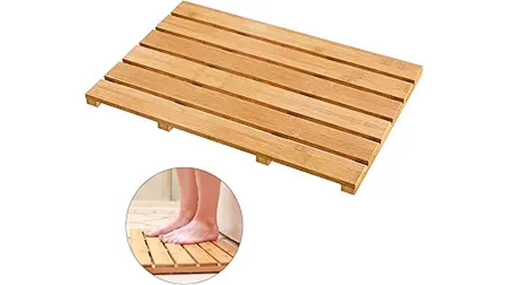 luxurious shower bath mat