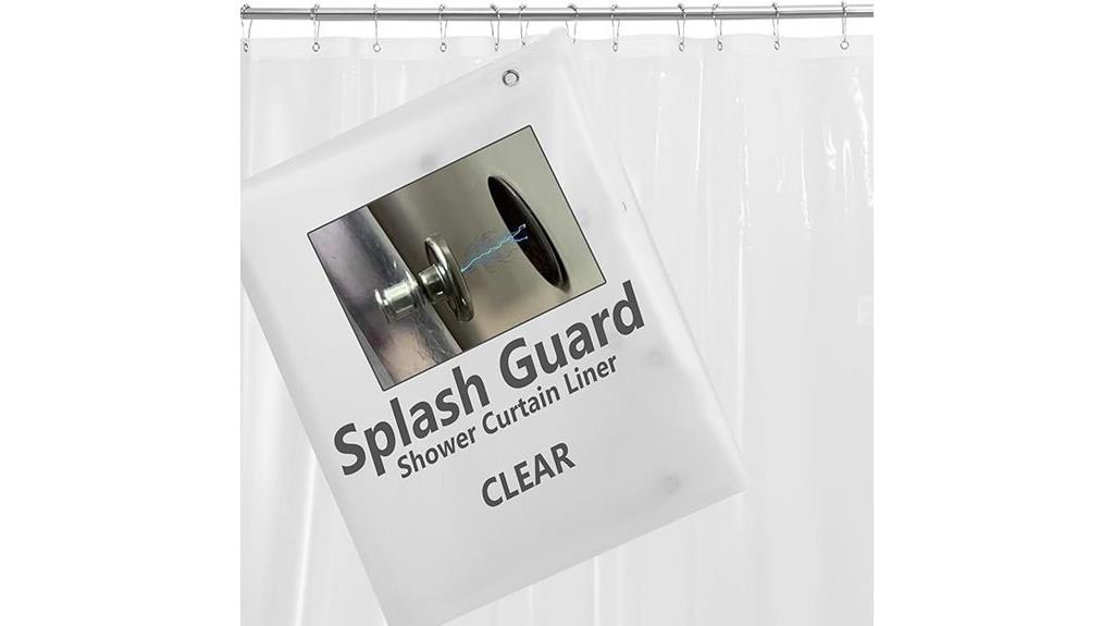 magnetic non toxic shower liner