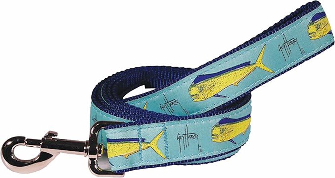 marine themed dog leash