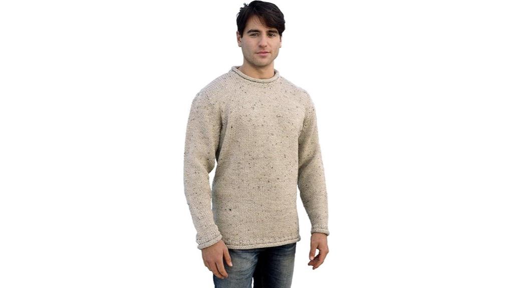 men s 100 wool sweater