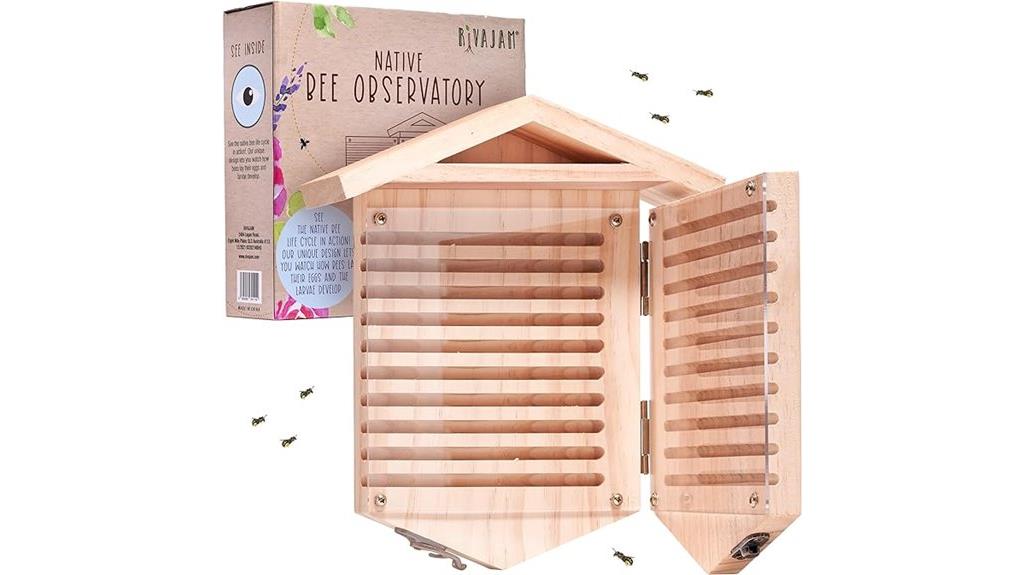 native bee housing structures