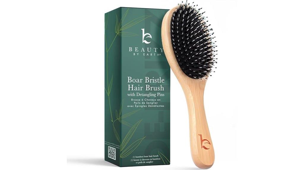 natural boar hair brush