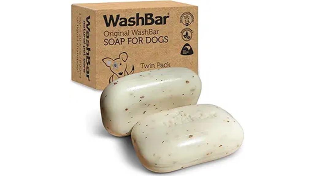 natural dog shampoo twin pack