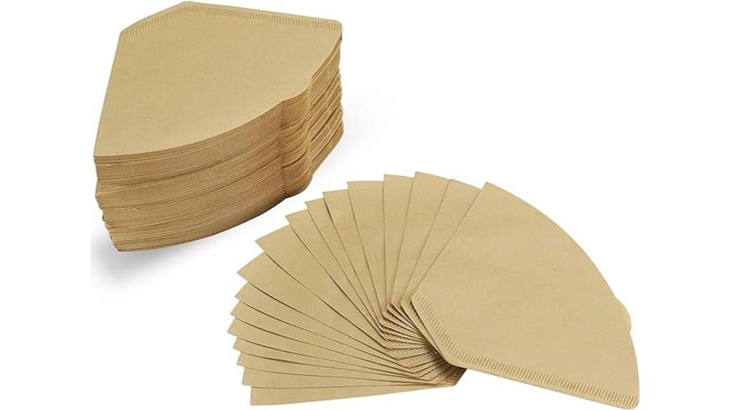 natural unbleached coffee filter