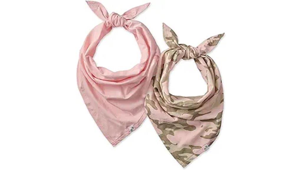 organic cotton dog bandanas
