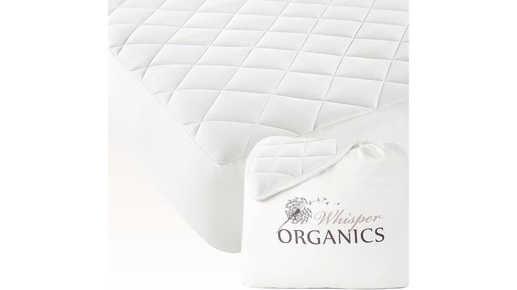 organic cotton mattress pad