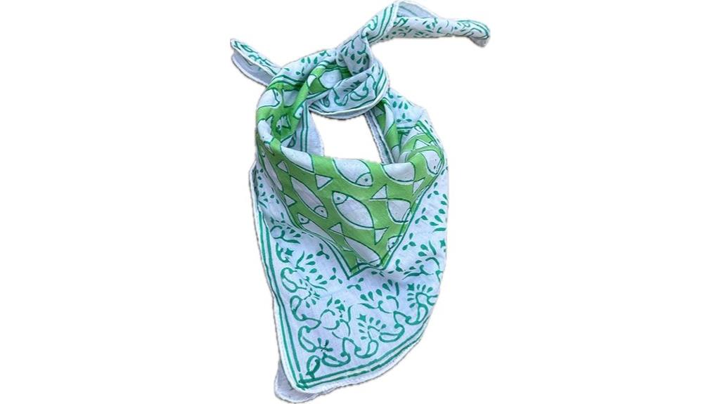 organic cotton paisley bandana