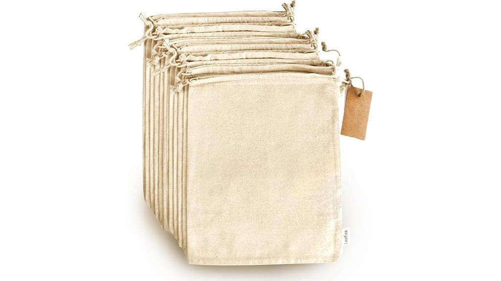 organic cotton produce bags