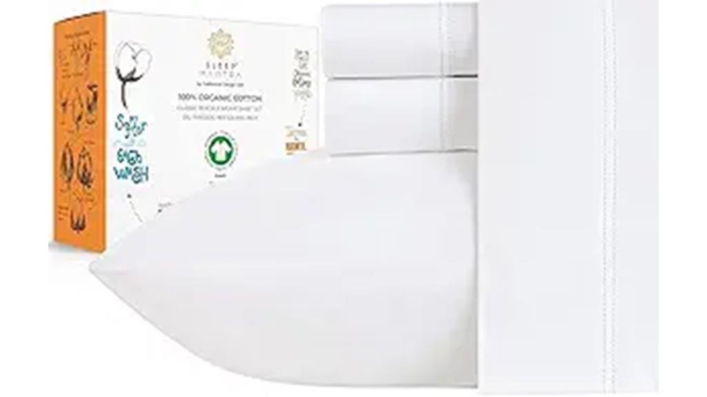organic cotton queen sheets