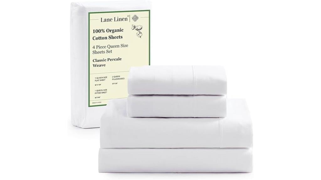 organic cotton queen sheets