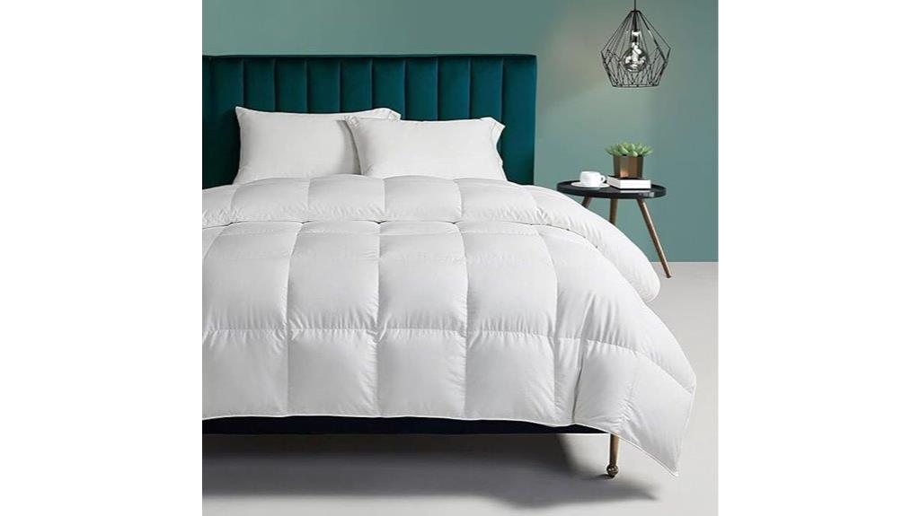 organic down comforter
