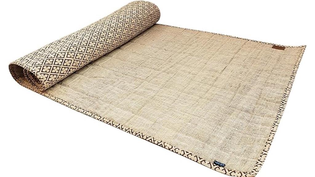 organic hemp yoga mat