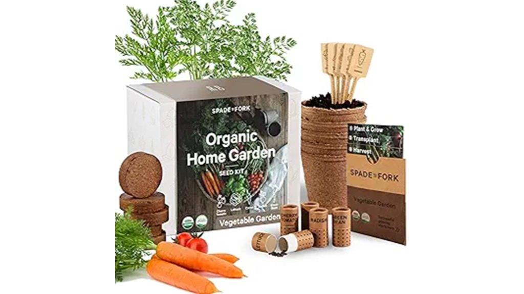 organic indoor vegetable garden