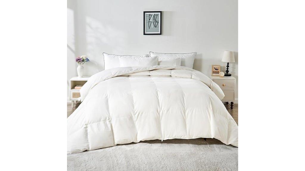 organic king size comforter
