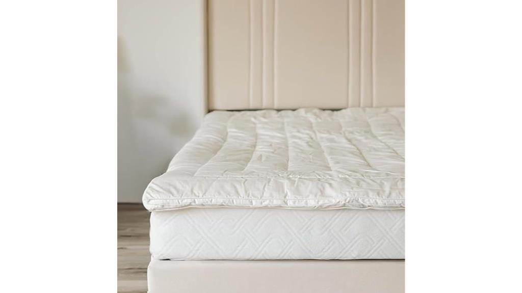 organic wool cotton topper
