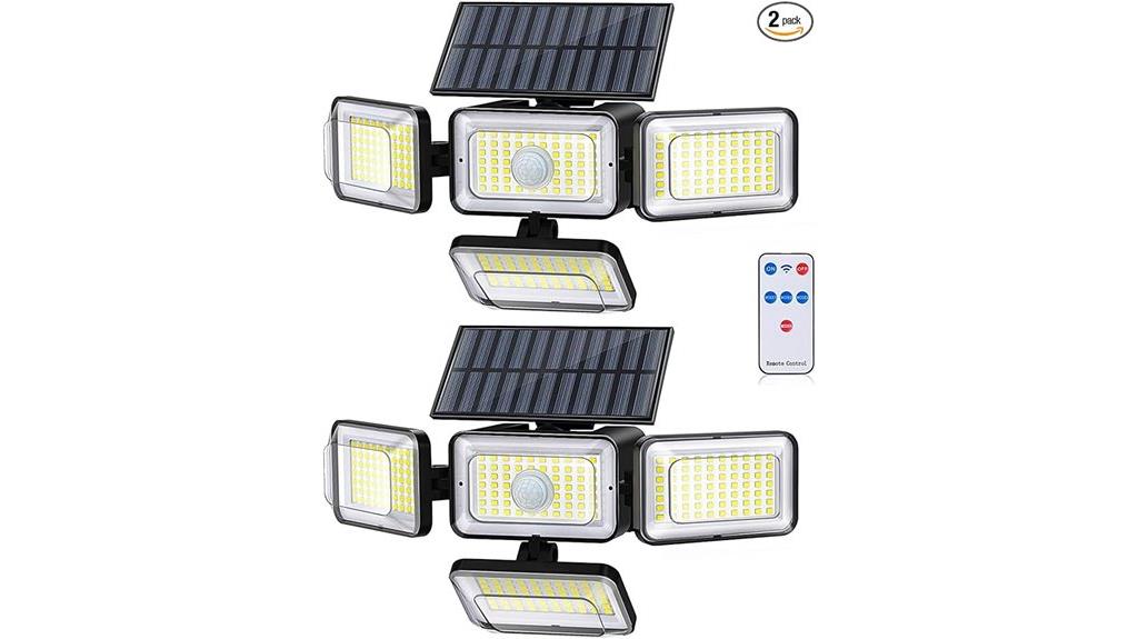 outdoor solar led floodlights