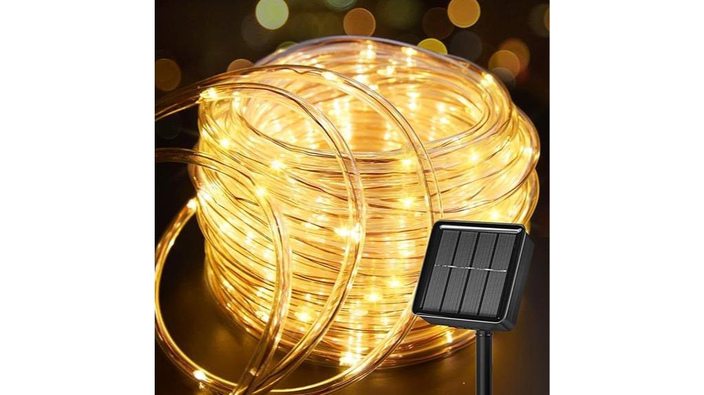 outdoor solar string lights