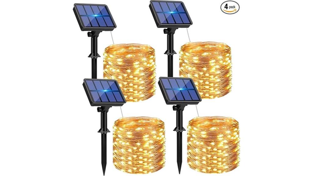 outdoor solar string lights