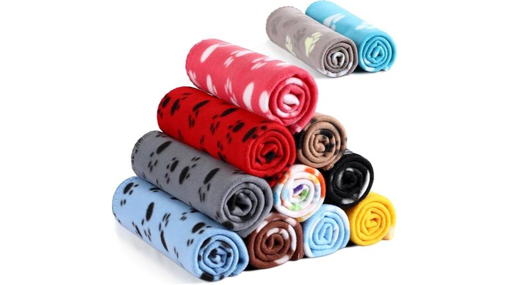 pet fleece blanket set