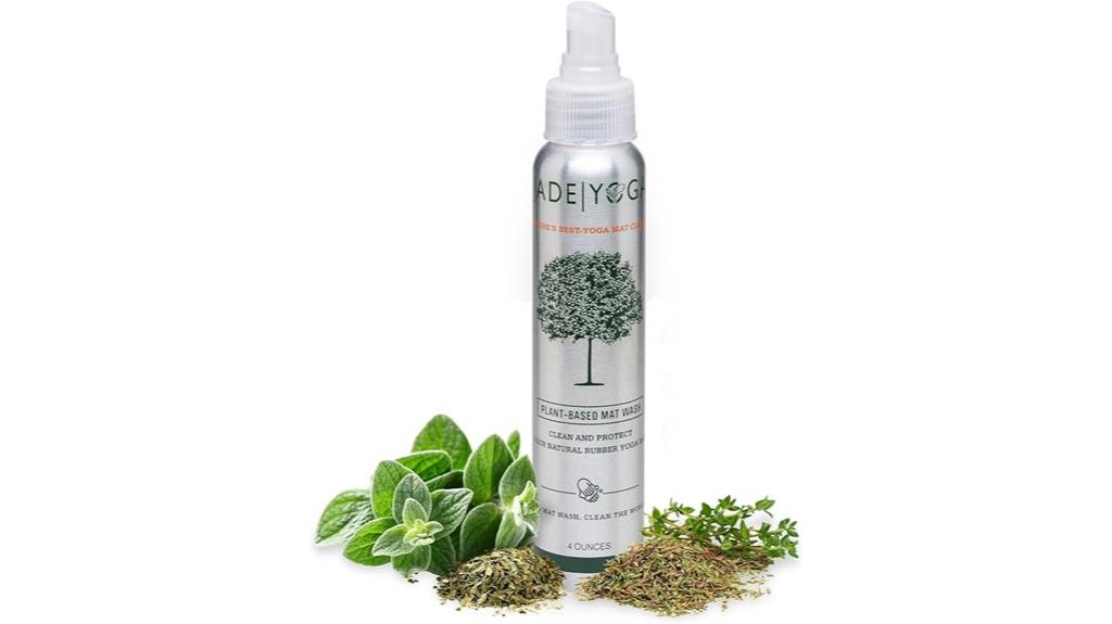 plant based yoga mat cleaner