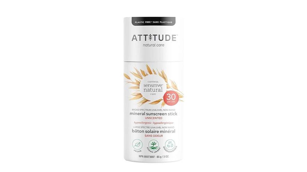 plastic free spf 30 sunscreen