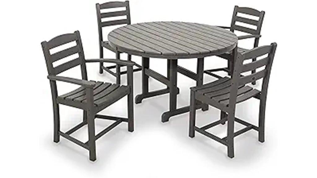 polywood outdoor dining set