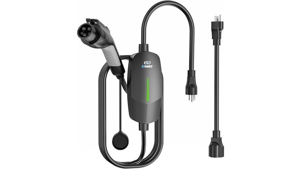 portable 25ft ev charger