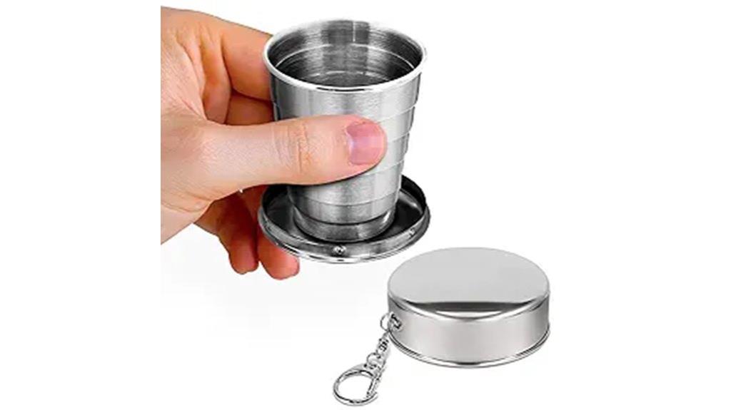 portable compact drink container