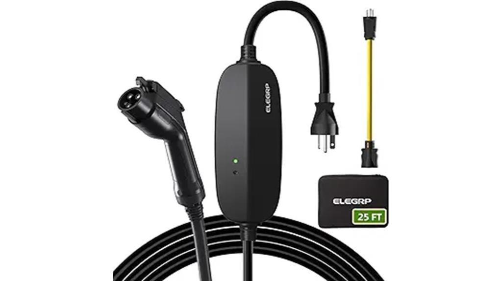 portable level 1 2 electric charger