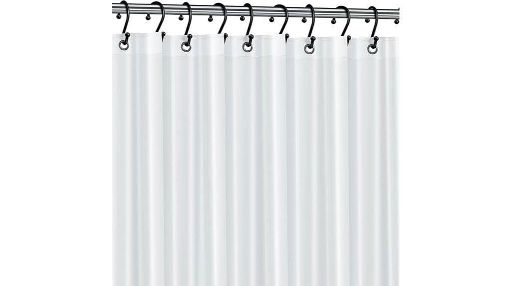 premium pvc free shower curtain