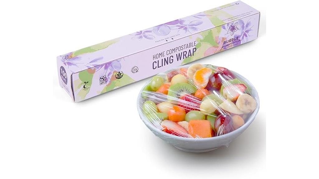 purple cling wrap cutter