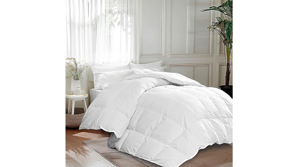 queen size goose down comforter