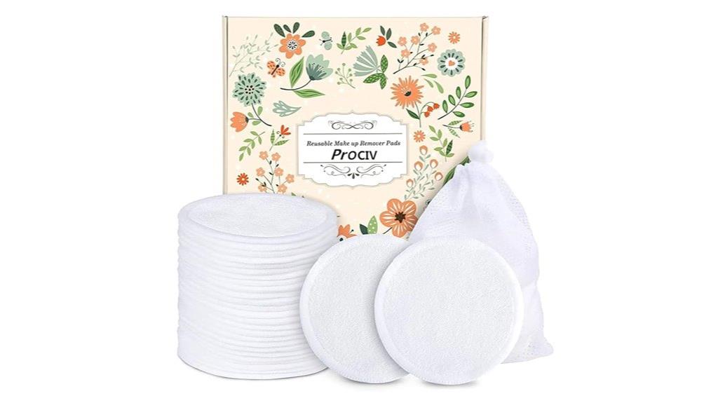 reusable makeup remover pads