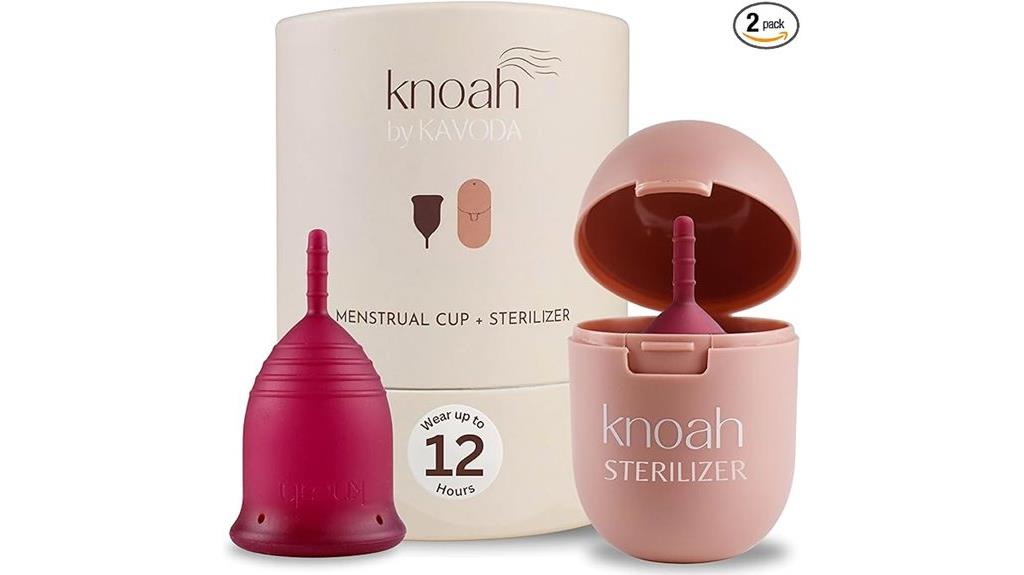 reusable menstrual cup sterilizer
