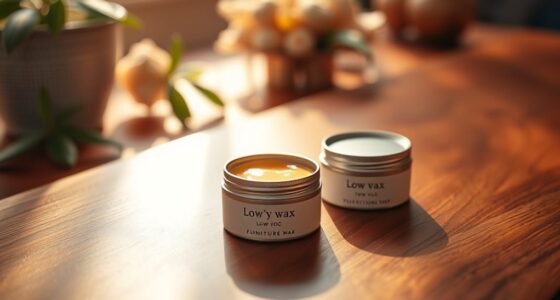 safe low voc furniture waxes