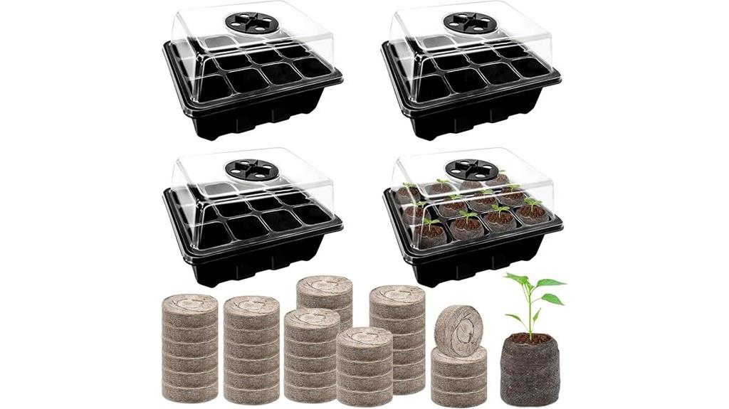 seed starter trays pack