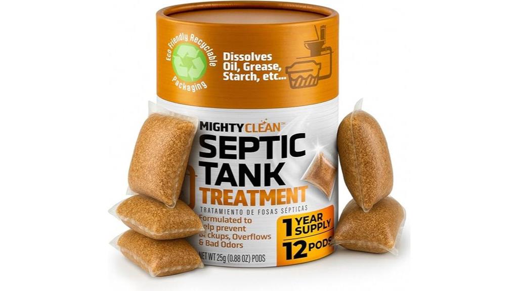septic pods one year