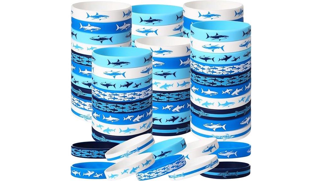 silicone bracelets ocean party