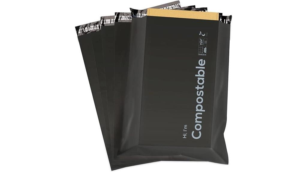 six by nine biodegradable mailers