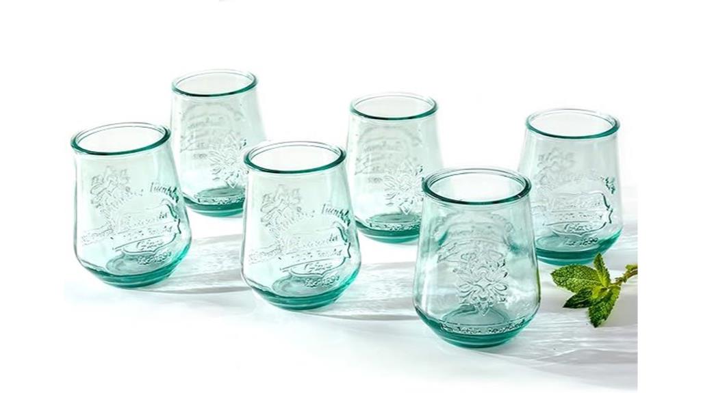six piece tumbler set