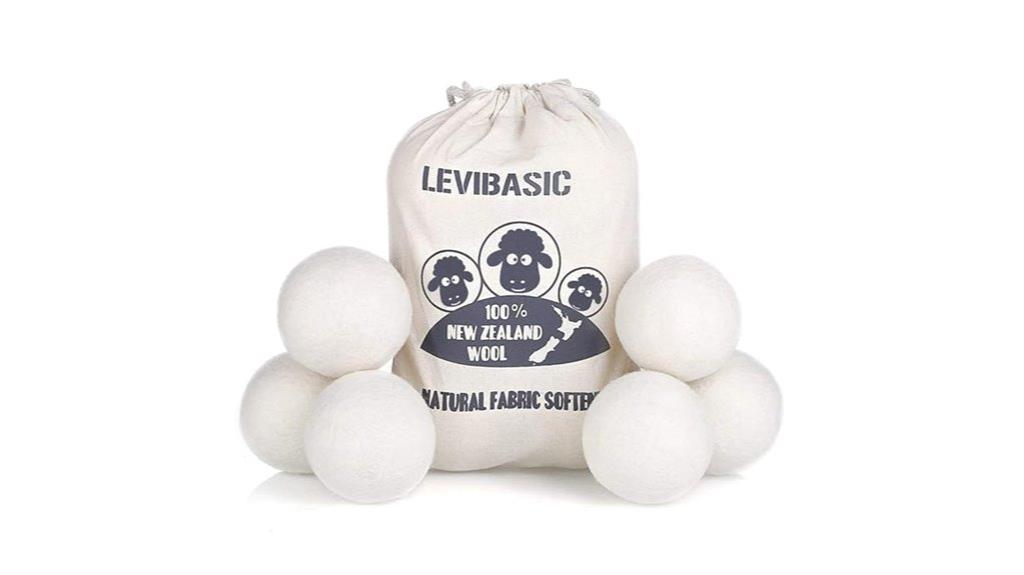 six xl wool dryer balls